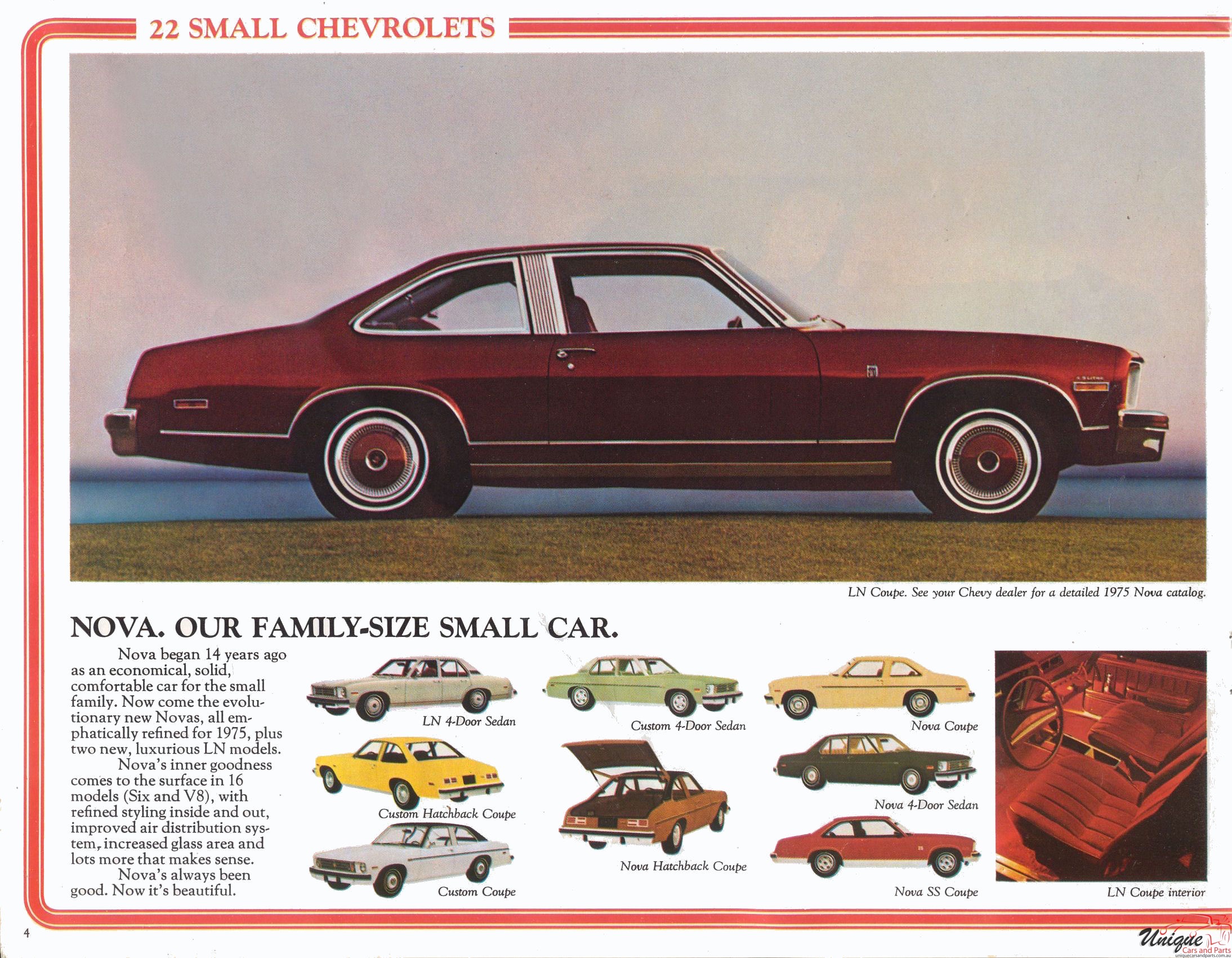 1975 Chevrolet Full-Line Brochure Page 12